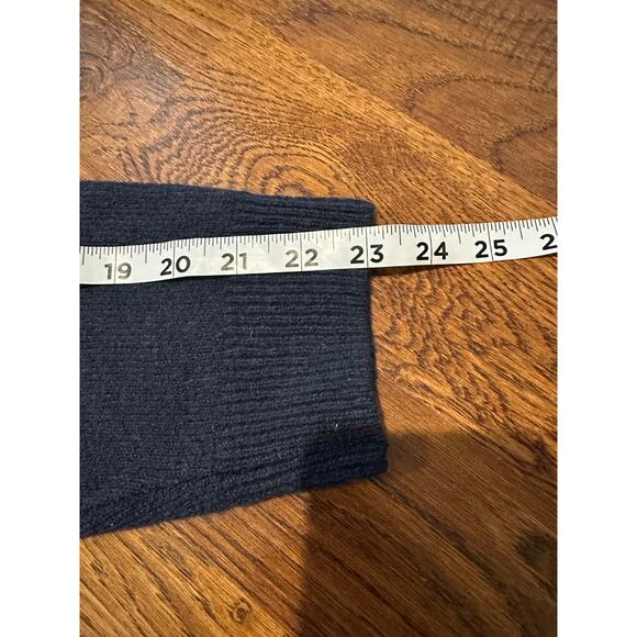 Madewell Women’s Dot Graystone Coziest Yarn Sweater – Blue/Red – Size XL - Picture 7 of 8